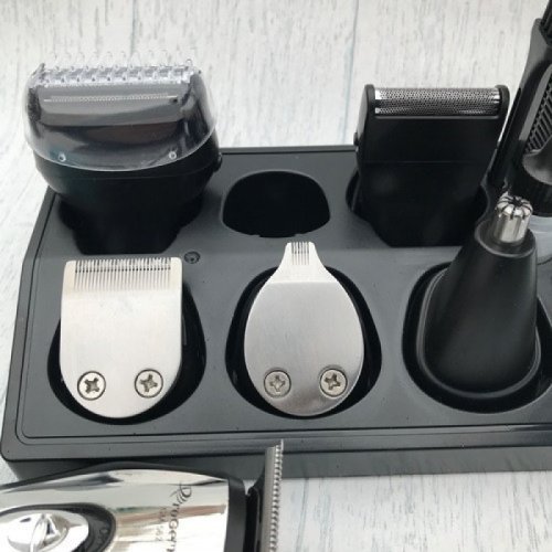 Набір для стрижки 10в1 Gemei GM-562: машинка-тример з насадками