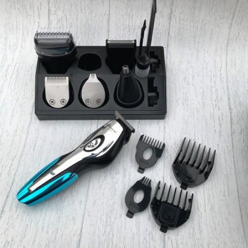 Набір для стрижки 10в1 Gemei GM-562: машинка-тример з насадками