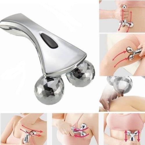 3D роликовий масажер MASSAGER для обличчя та тіла, 360° ліфтинг і тонус шкіри