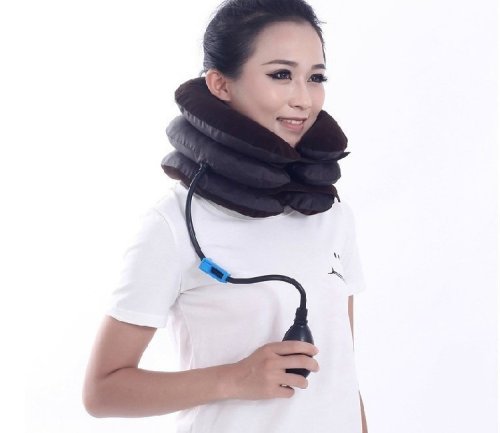 Лікувальний надувний масажер-комір для шийного відділу хребта Tractors