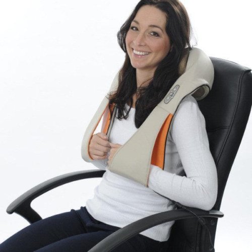 Роликовий масажер для шиї та спини з розминанням Massager of Neck Kneading