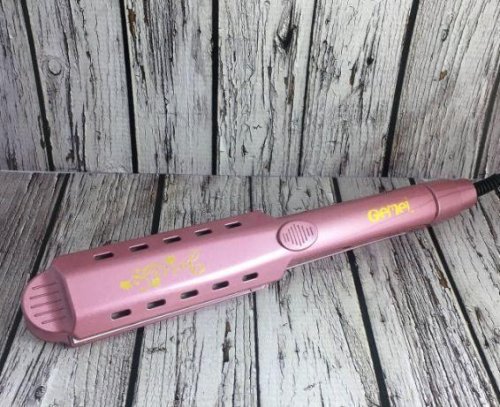 Випрямляч-плойка для волосся Gemei GM-2957 з керамічним покриттям