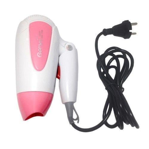 Дорожній міні фен для волосся Gemei GM-1756, компактний, зручний для подорожей