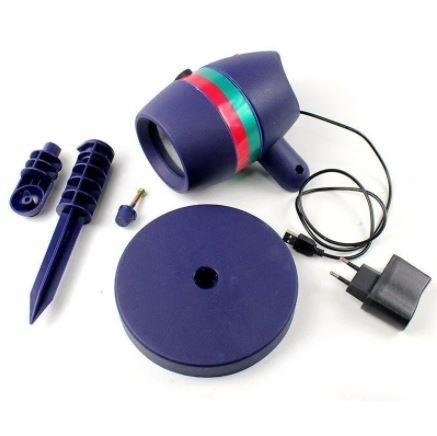 Лазерний зірковий проектор Star Shower Motion Laser Light для дому, новорічне підсвічування