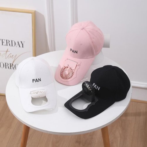 Літня бейсболка-кепка з вентилятором Fan, охолоджувальна з обдувом, акумуляторна