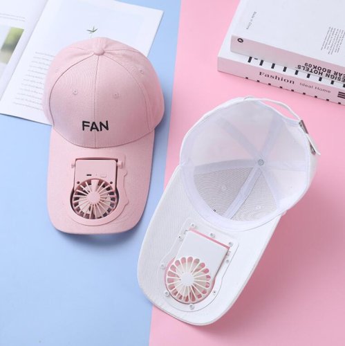 Літня бейсболка-кепка з вентилятором Fan, охолоджувальна з обдувом, акумуляторна