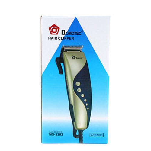 Машинка для стрижки волосся Domotec MS-3303 з насадками для точної стрижки