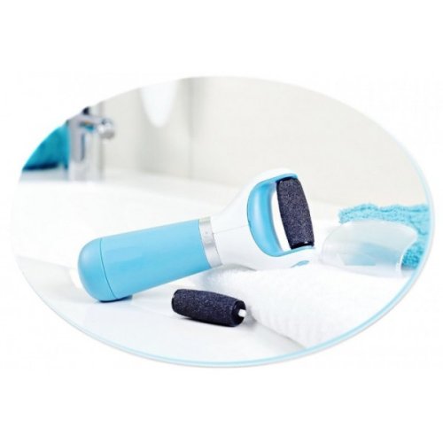 Електрична роликова пилка для педикюру Beauty Velvet з алмазною крихтою