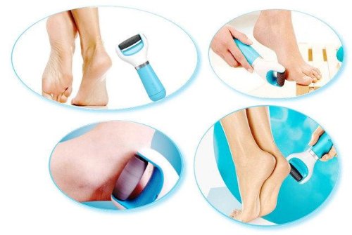 Електрична роликова пилка для педикюру Beauty Velvet з алмазною крихтою