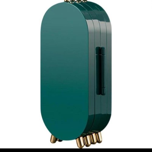 Скринька-органайзер для прикрас з дзеркалом: тримач біжутерії, вінтажний стиль