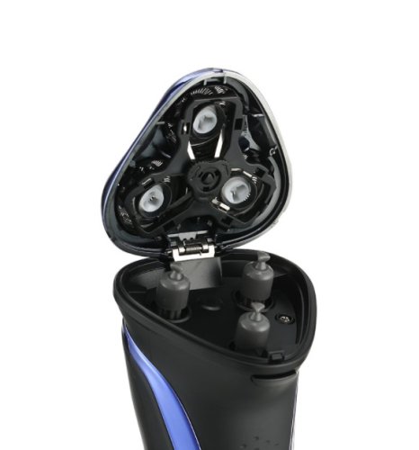 Бездротова електробритва VGR V-306 акумуляторна з плаваючими головками, тримером, вологе/сухе гоління