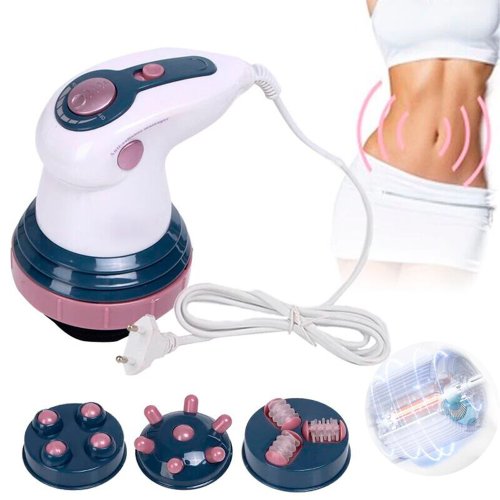 Інфрачервоний антицелюлітний вібромасажер Body Innovation з насадками для масажу всього тіла