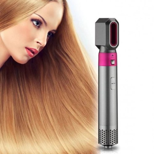 Повітряний мультистайлер Hot Air Styler 5-в-1: сушіння, випрямлення, обʼєм і локони з насадками