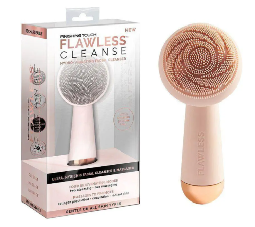 Силіконова масажна щітка для очищення обличчя Finishing Touch Flawless Cleanse