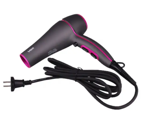 Потужний професійний фен VGR V-402 2200 Вт з концентратором і дифузором