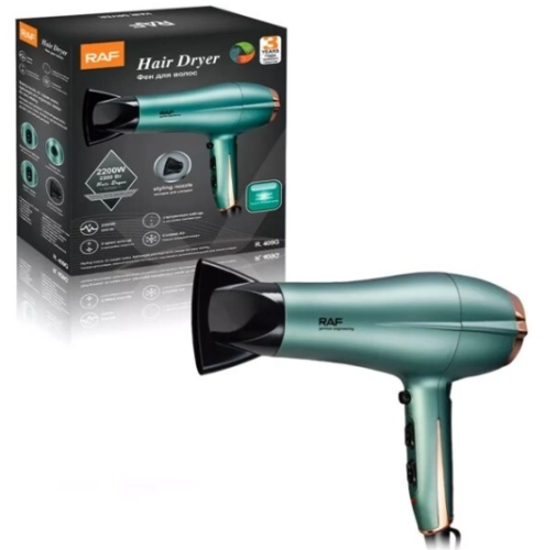 Професійний фен для волосся Domotec MS-409В 2200 Вт з насадкою-концентратором