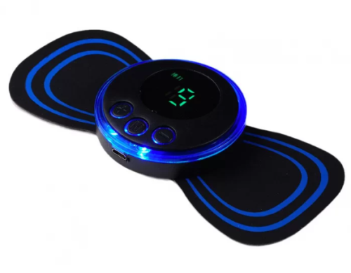 Імпульсний EMS міостимулятор‑масажер «Метелик» для ніг, рук, шиї, сідниць і живота