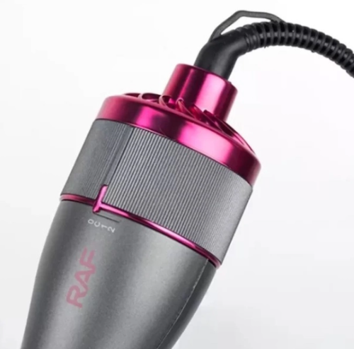 Фен-щітка RAF R.411 повітряний стайлер для сушіння й укладання волосся, 1200 Вт