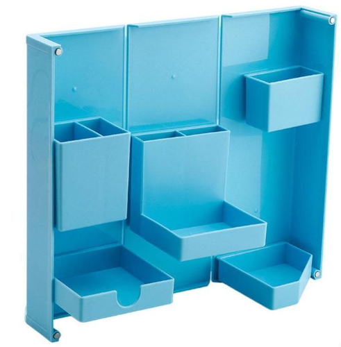 Складний настільний органайзер для канцелярії, косметики та аксесуарів