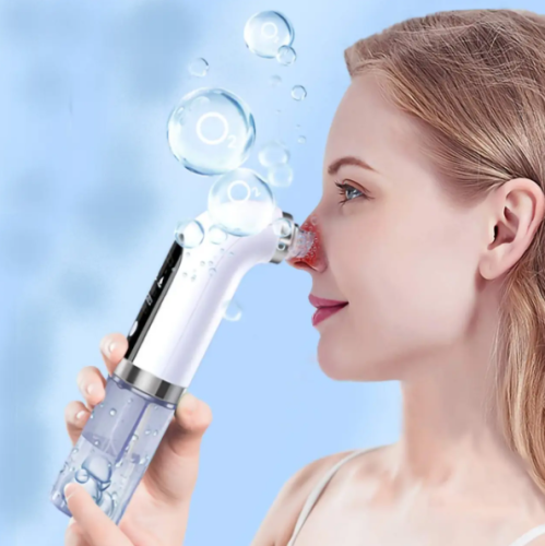 Вакуумний очищувач пор Face Slimmer: бездротовий гідропілінг і вакуумне чищення обличчя, USB зарядка