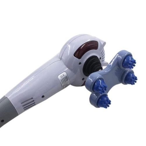 Універсальний ручний вібромасажер для тіла Maxtop Magic Massager 8в1 з ІЧ та насадками