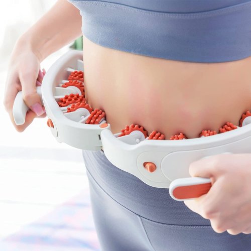 Ручний мультироликовий лімфодренажний масажер ROLLER MASSAGER, антицелюлітний для шиї, плечей, спини, рук і ніг