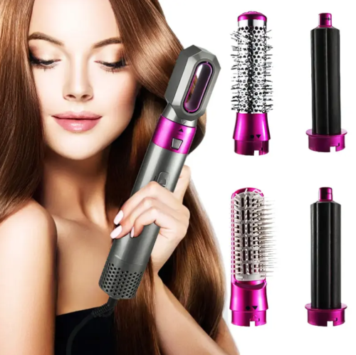 Фен-щітка мультистайлер HAIR BRUSH 5в1 з іонізацією та регулюванням температури