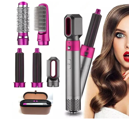 Фен-щітка мультистайлер HAIR BRUSH 5в1 з іонізацією та регулюванням температури