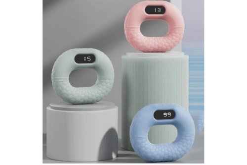 Електронний кистьовий еспандер-кільце з лічильником та керуванням зі смартфона