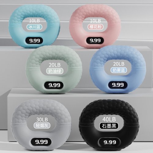 Електронний кистьовий еспандер-кільце з лічильником та керуванням зі смартфона