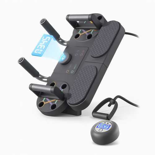 Багатофункціональна дошка для віджимань LK202310-17 — портативний мінітренажер