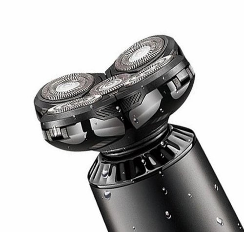 Чоловіча акумуляторна електробритва VGR V-397: 5 голівок, водонепроникний корпус