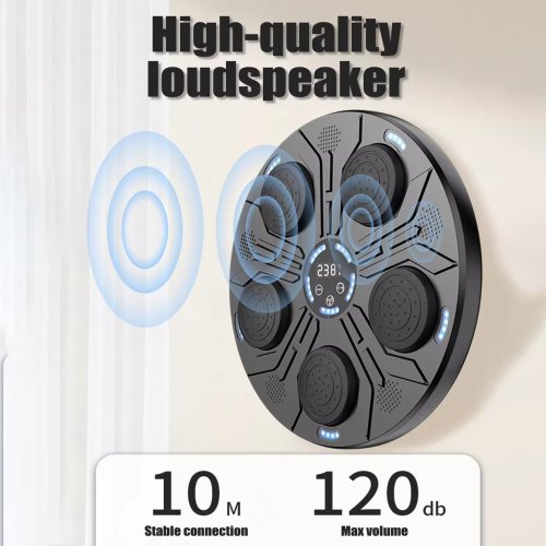 Музична настінна боксерська груша-тренажер для боксу, 9 режимів тренувань