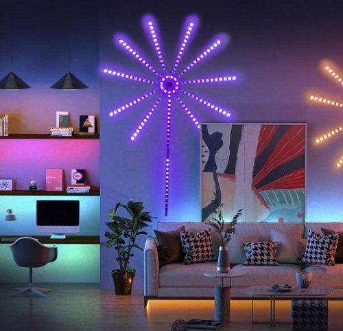 Світильник «Феєрверк» 28Key Kit BT — світломузика з пультом і Bluetooth