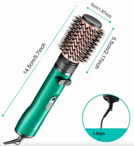 Фен-стайлер VGR V-498 2в1: фен-щітка браш для волосся, 2 швидкості