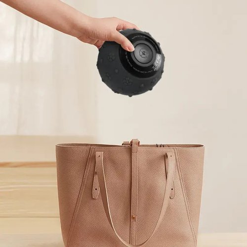 Вібромасажер-куля 9 см на акумуляторі, 5 режимів масажу для тіла /16992