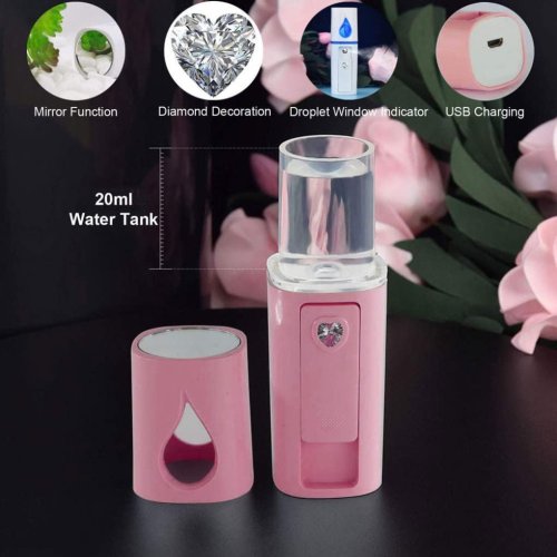 Кишеньковий зволожувач-міст для обличчя з нано-розпиленням MSK-3445 Mist Soraver