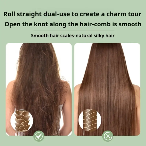 Термощітка 3-в-1 для укладки й випрямлення з іонізацією LY-946, об’єм та антистатик