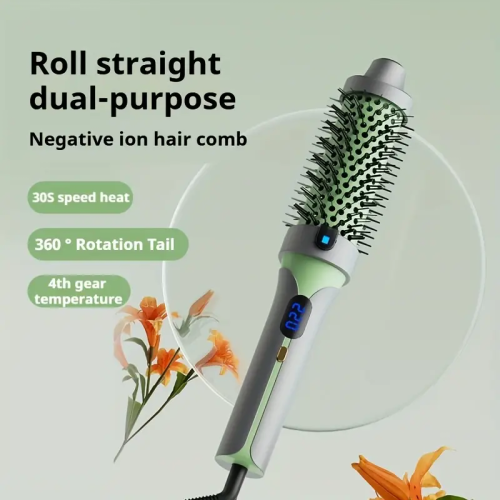 Термощітка 3-в-1 для укладки й випрямлення з іонізацією LY-946, об’єм та антистатик