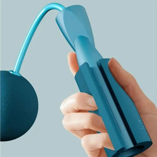 Бездротова скакалка з обважнювачами для кардіо, фітнесу та спортивних тренувань