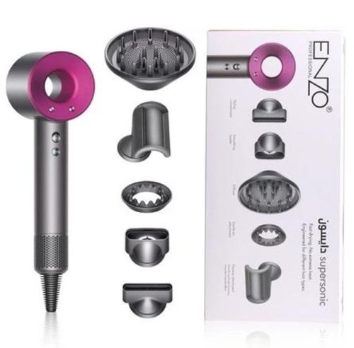 Професійний фен для волосся Supersonic з 5 насадками