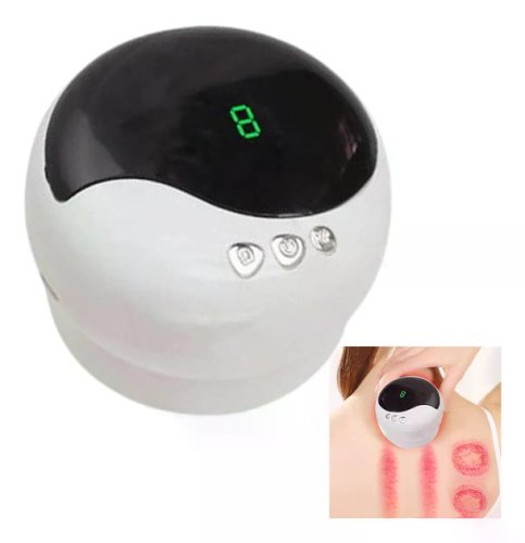 Антицелюлітний вакуумний масажер ILY-873, акумуляторний ручний для всього тіла