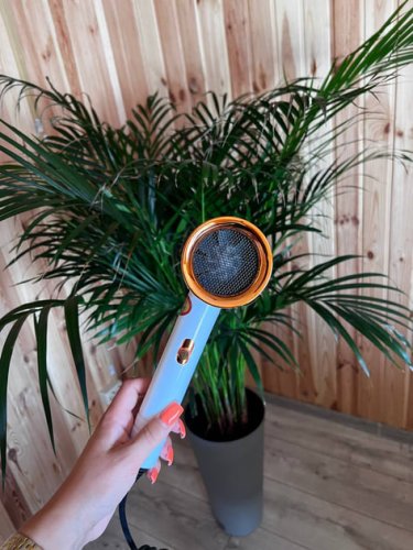 Професійний компактний фен-стайлер 2000 Вт для сушіння та укладання волосся