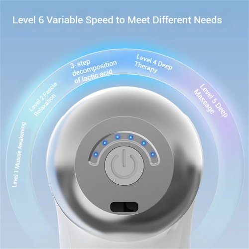 Перкусійний масажер Fascial Gun LM-130 для розслаблення м’язів і зняття напруження