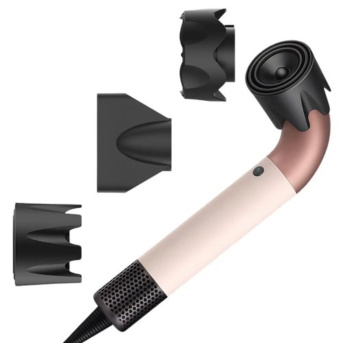 Компактний фен для волосся HD-20: сушіння й укладання, 6 насадок