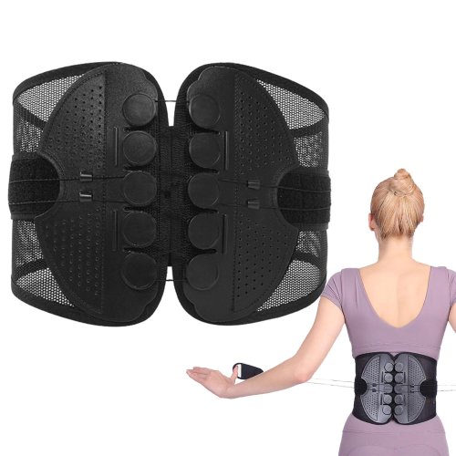 Корсет для попереку з системою точної фіксації, універсальний підтримуючий пояс