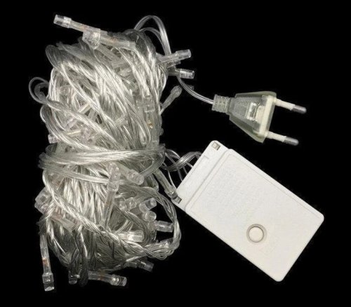 Гірлянда Light Belt 100 LED 10 м, тепле світло — світлодіодна новорічна (105-5)