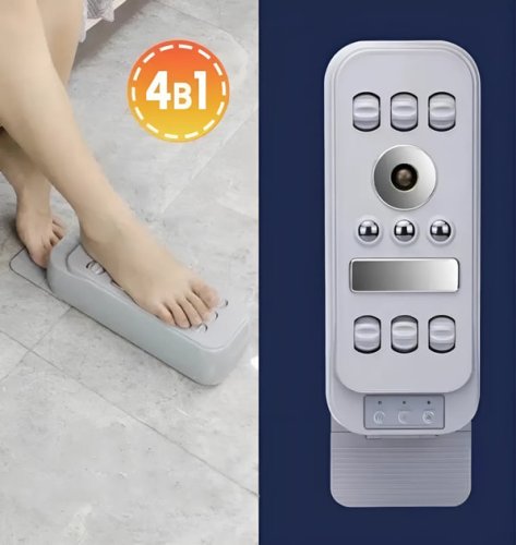 Електромагнітний масажер для стоп HEATING THERAPY 506-2 з підігрівом, 4в1