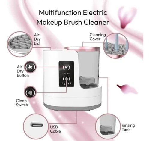 Очисник пензлів для макіяжу XL-1321: швидке очищення та сушіння за 30 секунд