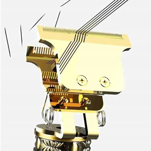 Тример VGR V-073 акумуляторний для бороди й волосся, USB-зарядка, 4 насадки